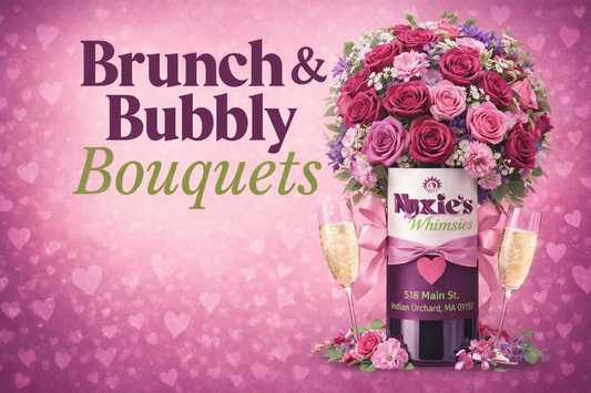 Brunch & Bubbly Bouquets Valentine's Day Make & Take DIY Gifts