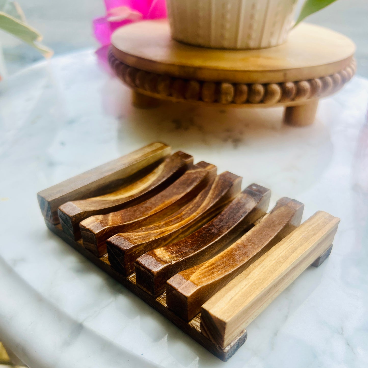 Wooden Soap Dish - Soap Saver